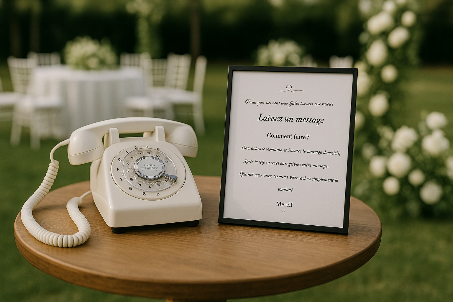 Livre d’or blanc